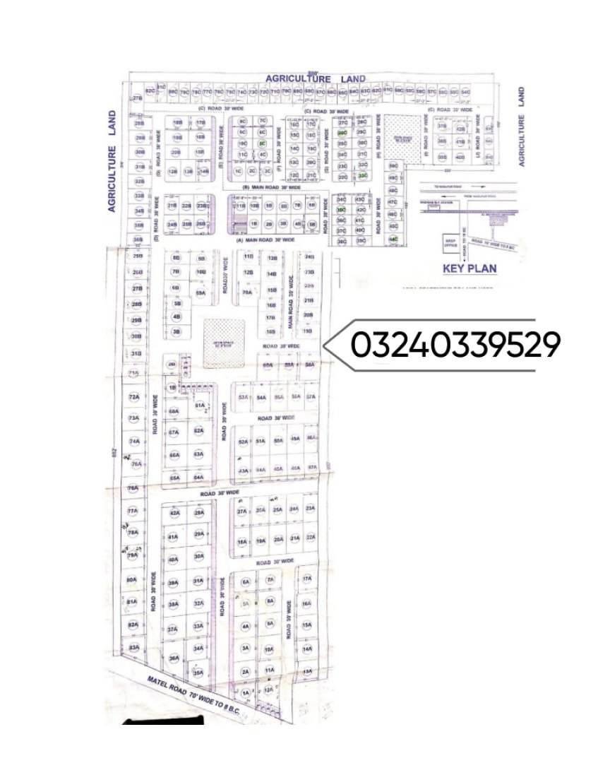 5 Marla 2 Plots for sale